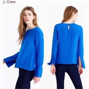 J. Crew Collection Silk Blouse